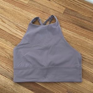 Lululemon Energy Bra High Neck Long Line Tough *Medium Support